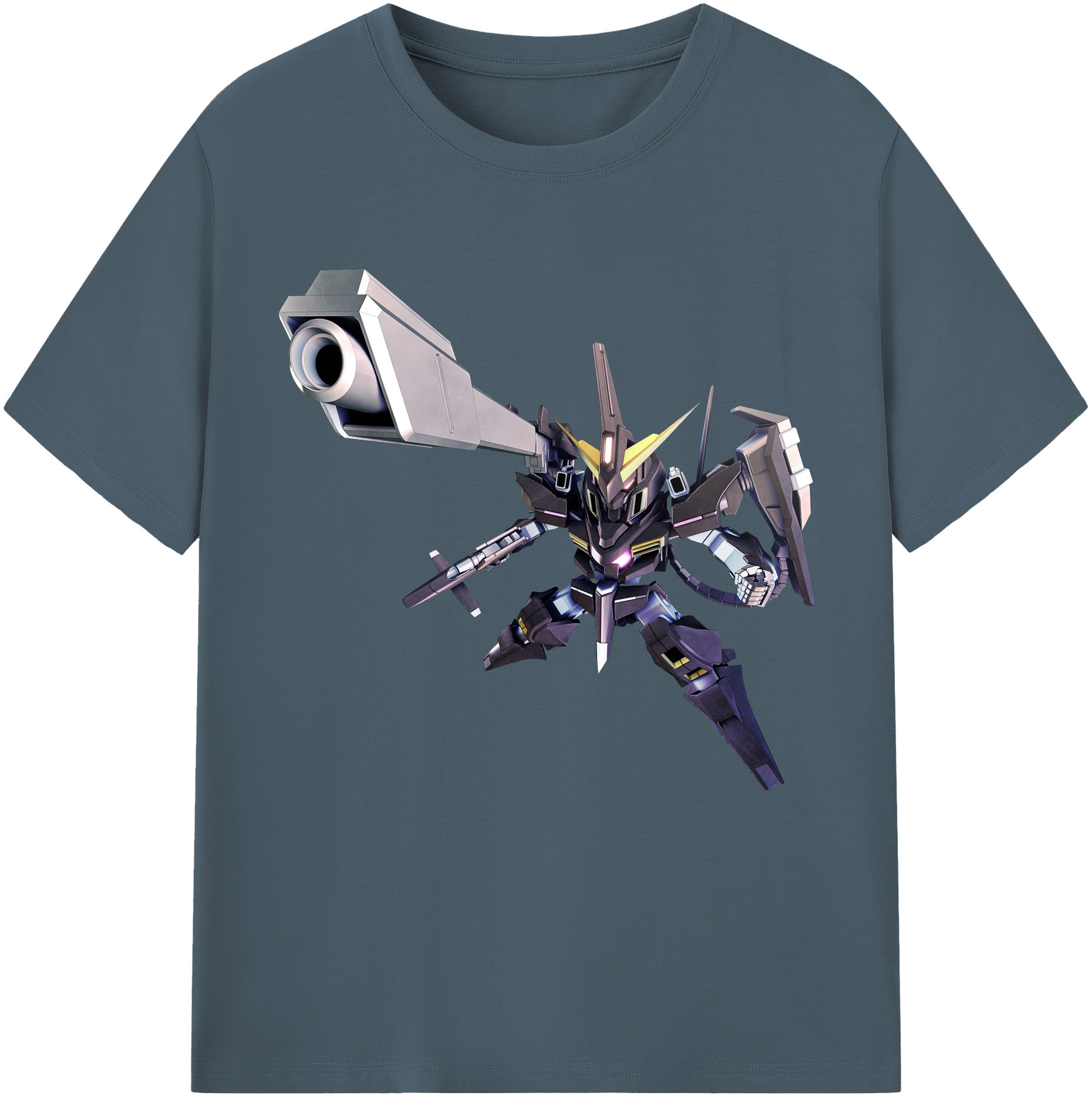 （画像用） 機動戦士ガンダム Mobile Suit Gundam 綿100％半袖Tシャツ（フロントプリント）